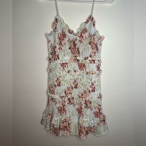 Zara dress flower print size small